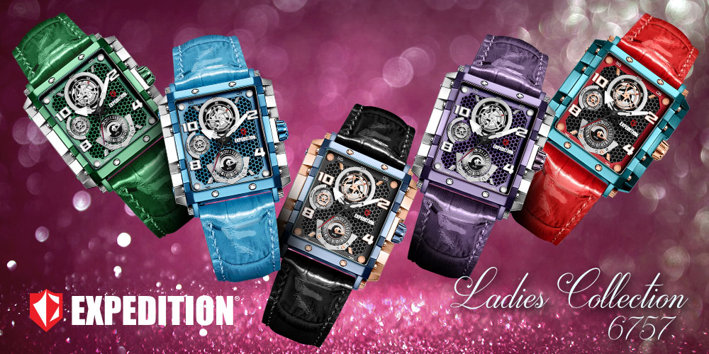 EXPEDITION 6757 LADIES COLLECTION &ndash; WITH NEW ICONIC COLOURS